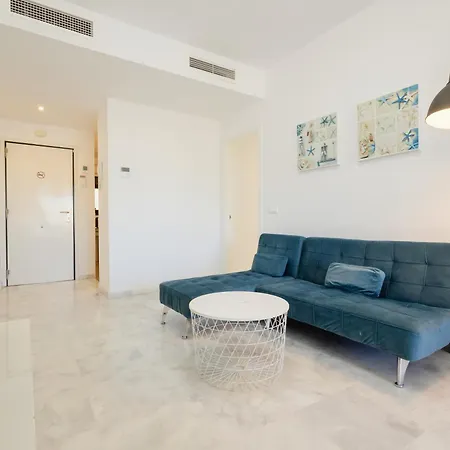 Apartment First-line Beach, Terrace And Pool With Incredible Sea Views, New Golden Mile